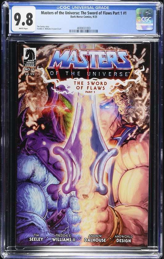 He-Man Masters of the Universe Sword of Flaws Part 1 #1 CGC 9.8 Cover A 2025
