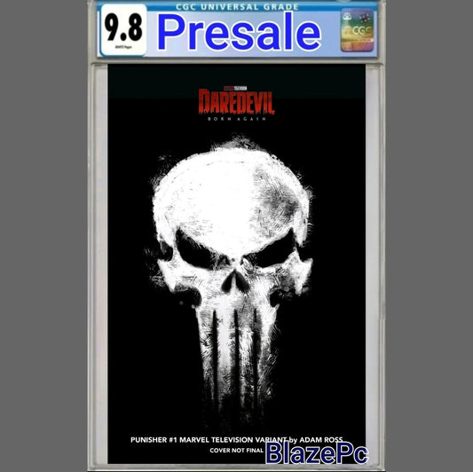 Punisher #1 CGC 9.8 Marvel Television Logo Variant 1st Print 2026 PRESALE