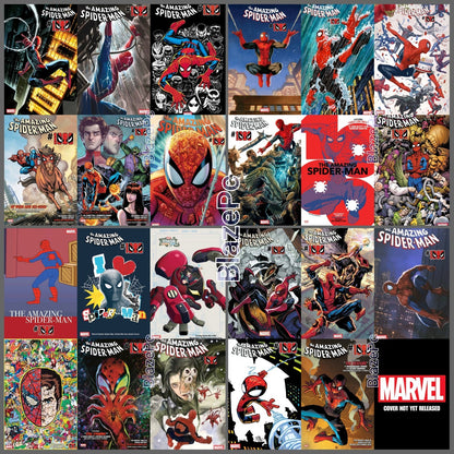 Amazing Spider-Man #1000 Cover A-Z Variant Set Options Presale 8/12