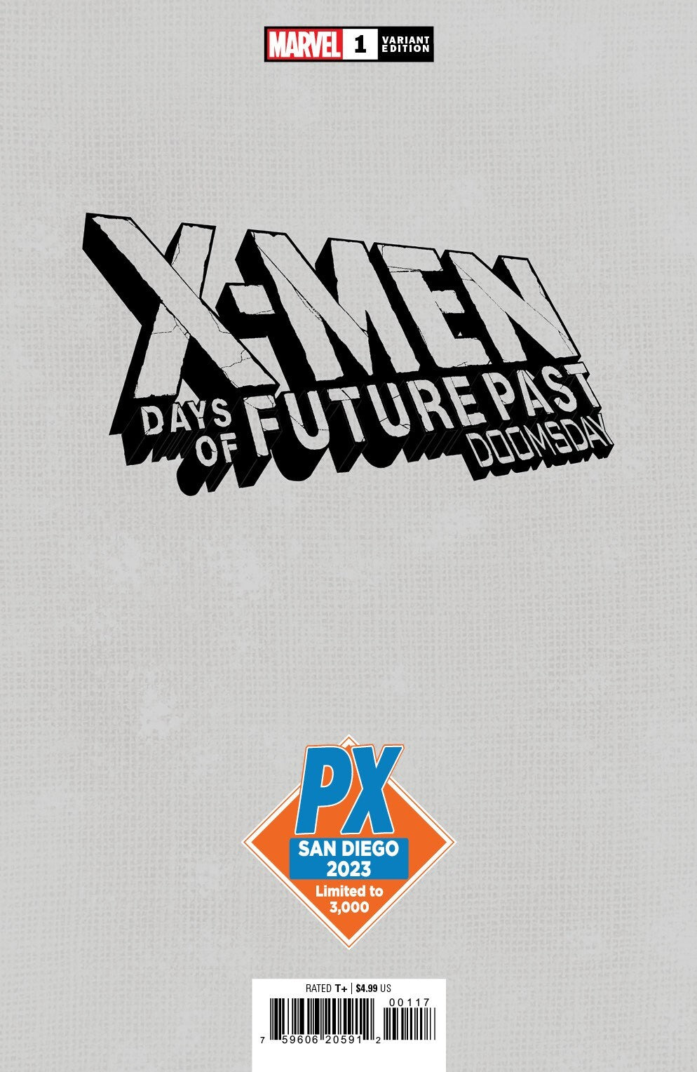 X-Men Days of Future Past Doomsday #1 SDCC 2023 Suayan Variant Marvel NM