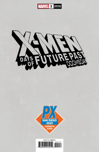 X-Men Days of Future Past Doomsday #1 SDCC 2023 Suayan Variant Marvel NM