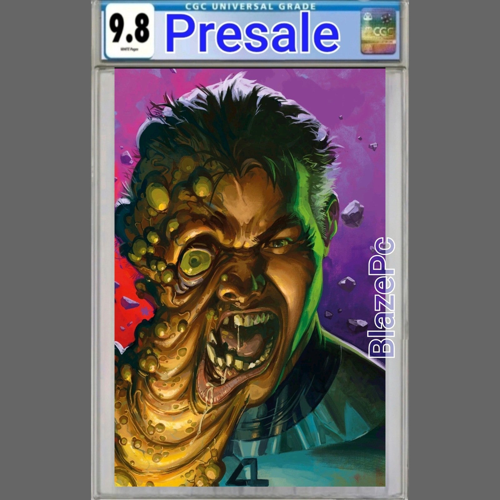 Midnight Fantastic Four #1 CGC 9.8 1:50 Harvey Cover G VIRGIN Variant PRESALE