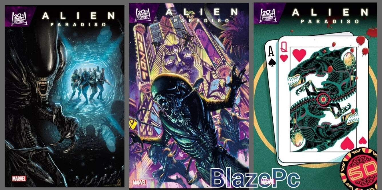 Alien Paradiso #1 Cover A B C Variant Set or 1:25 Options Romulus Marvel 2024 NM