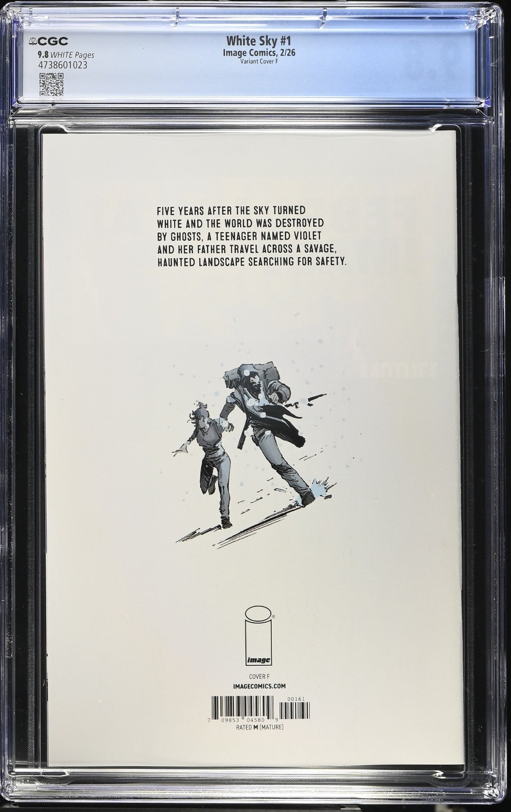 White Sky #1 CGC 9.8 1:25 Luana Vecchio Variant 1st Print Image Comics 2026