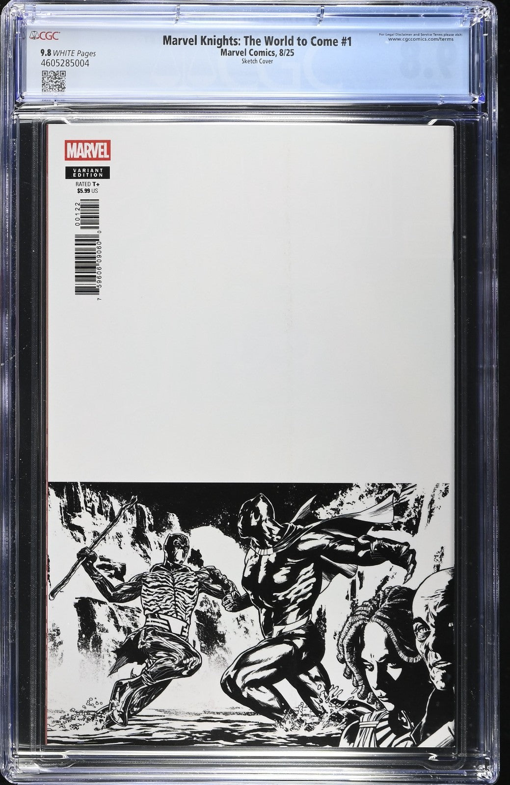 Marvel Knights The World To Come #1 CGC 9.8 One Per Store Surprise Variant 2025
