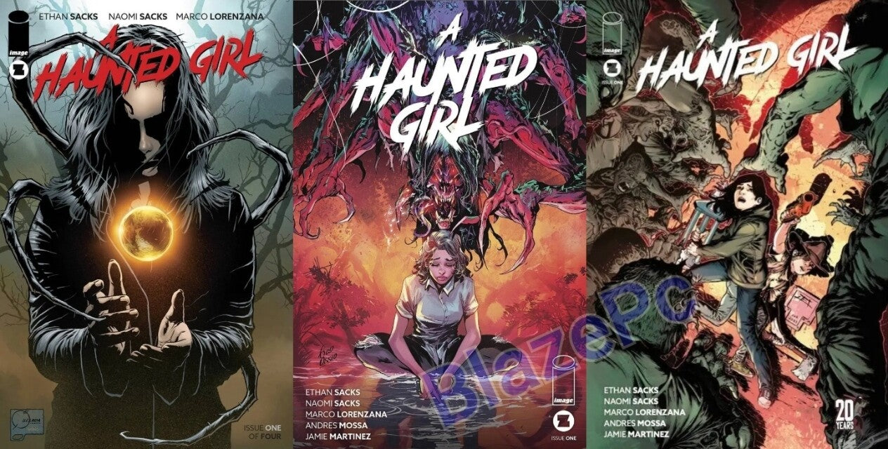 A Haunted Girl #1 Cover A B E Variant Set or 1:10 1:25 Option Image Comics NM