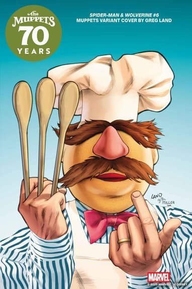 Muppets Variant Set Options Venom Spider-Man Hulk Marvel 2025 Presale 10/1-22