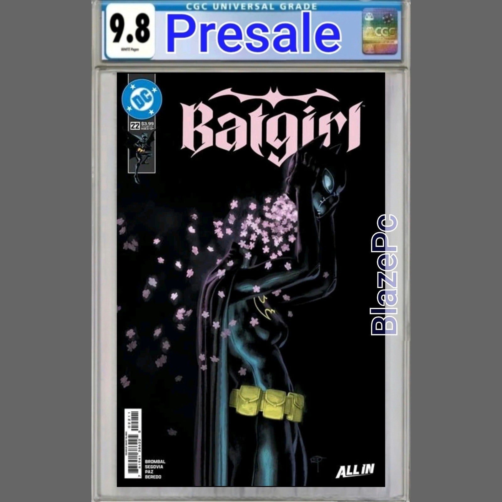 Batgirl #22 CGC 9.8 David Talaski Cover A DC 2026 PRESALE