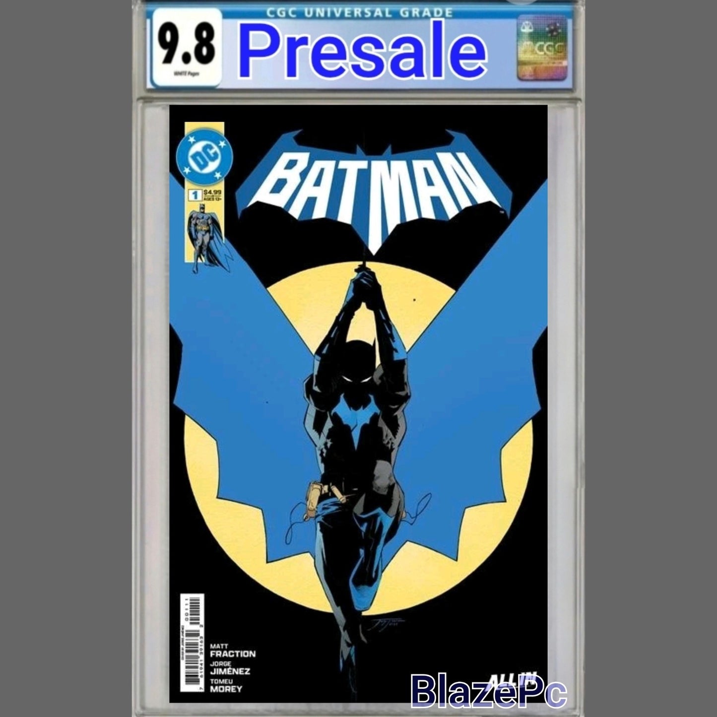 Batman #1 CGC 9.8 Jorge Jimenez Cover A 1st Print Matt Fraction DC 2025 PRESALE