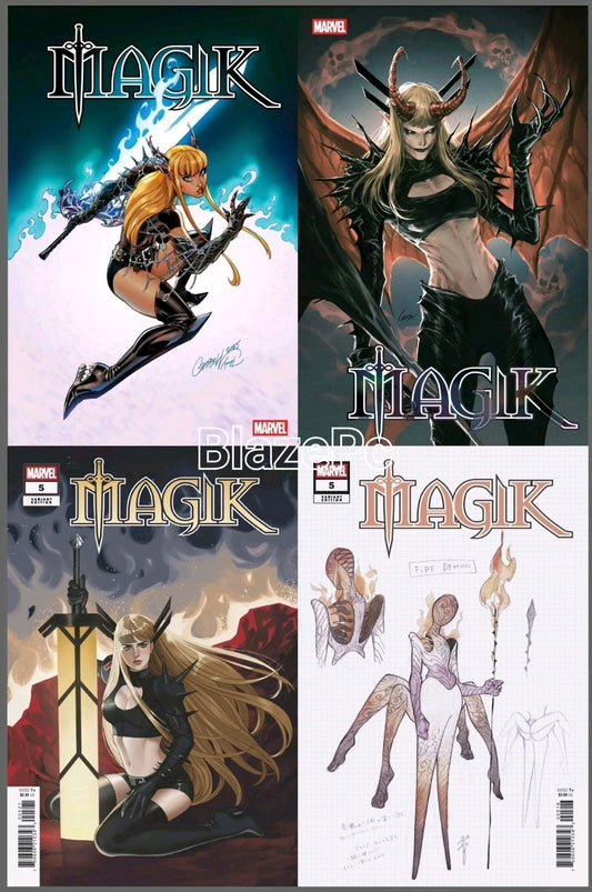 Magik #5 Cover A B C Variant Set or 1:10 Options Marvel 2025 NM