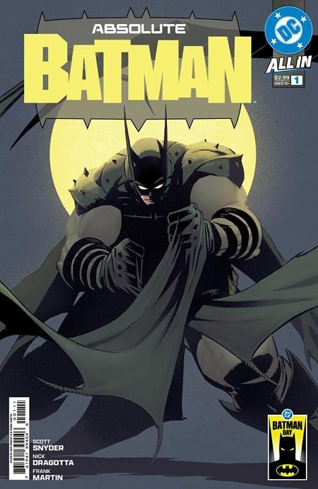 Absolute Batman #1 Cover A Batman Day 2025 Nick Dragotta Variant DC Presale 9/20