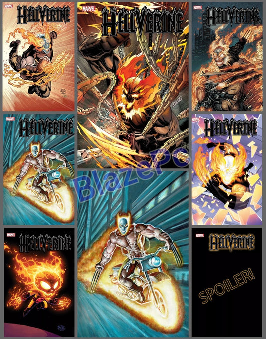 Hellverine #1 Cover A B C D E F Variant Set 1:25 1:100 Options Marvel 2024 NM