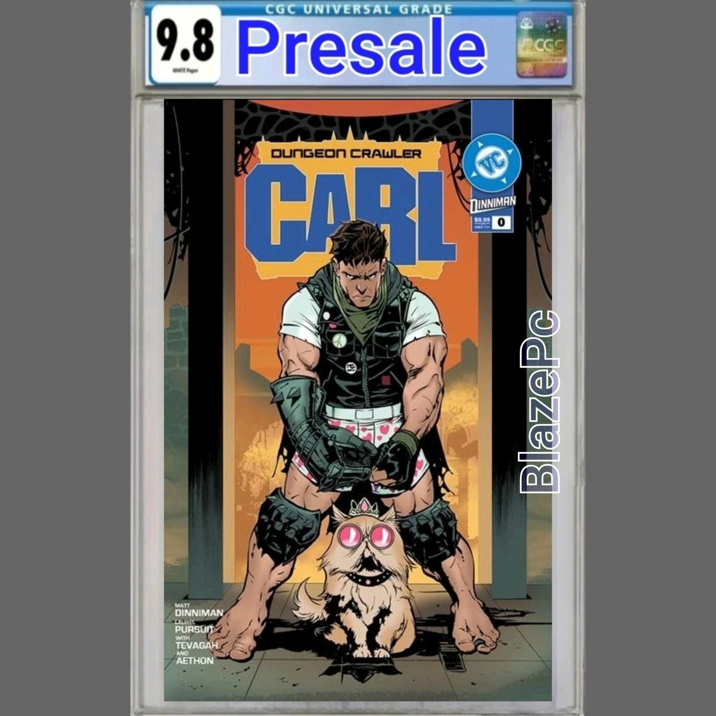Dungeon Crawler Carl Special Edition #0 CGC 9.8 Cover A Absolute Homage PRESALE