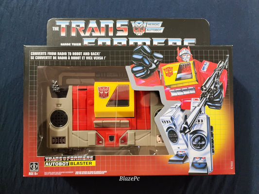 Transformers AUTOBOT BLASTER G1 Reissue Walmart Exclusive Action Figure