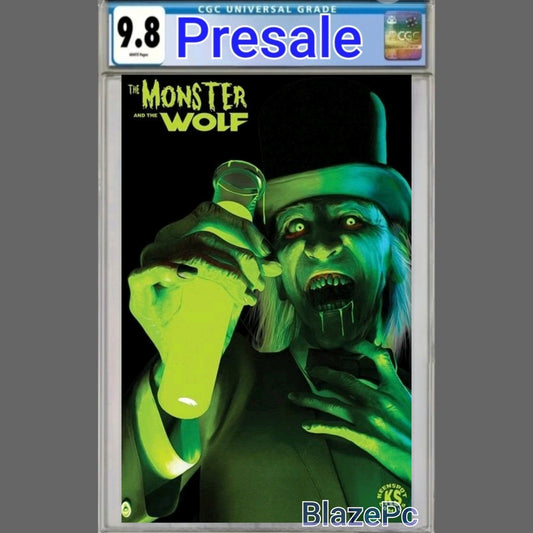Mark Spears The Monster & The Wolf #1 CGC 9.8 1:500 Glow In The Dark Bag PRESALE