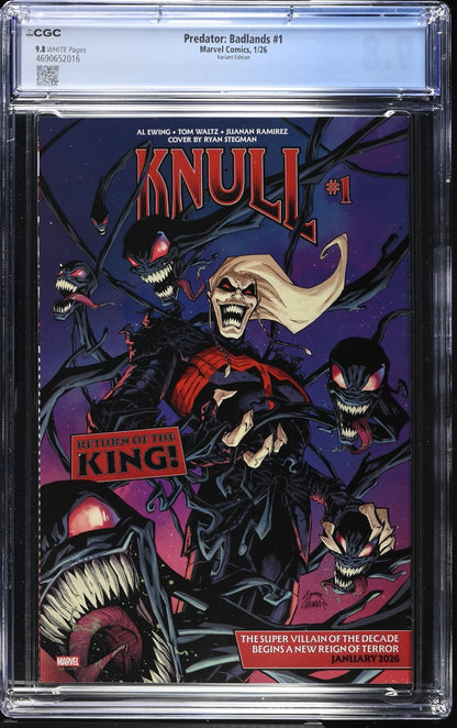 Predator Badlands #1 CGC 9.8 Movie Variant Cover C 1st Print Marvel Comics 2025