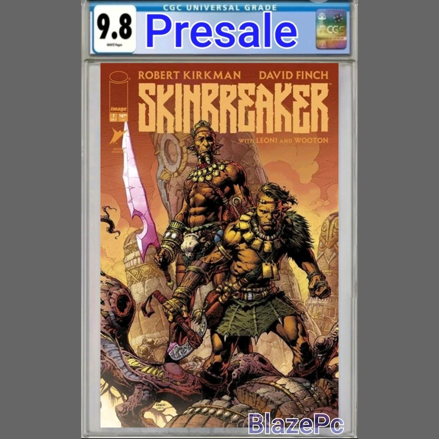 Skinbreaker #1 CGC 9.8 Cover A 2nd Print Finch Variant Kirkman 2025 PRESALE