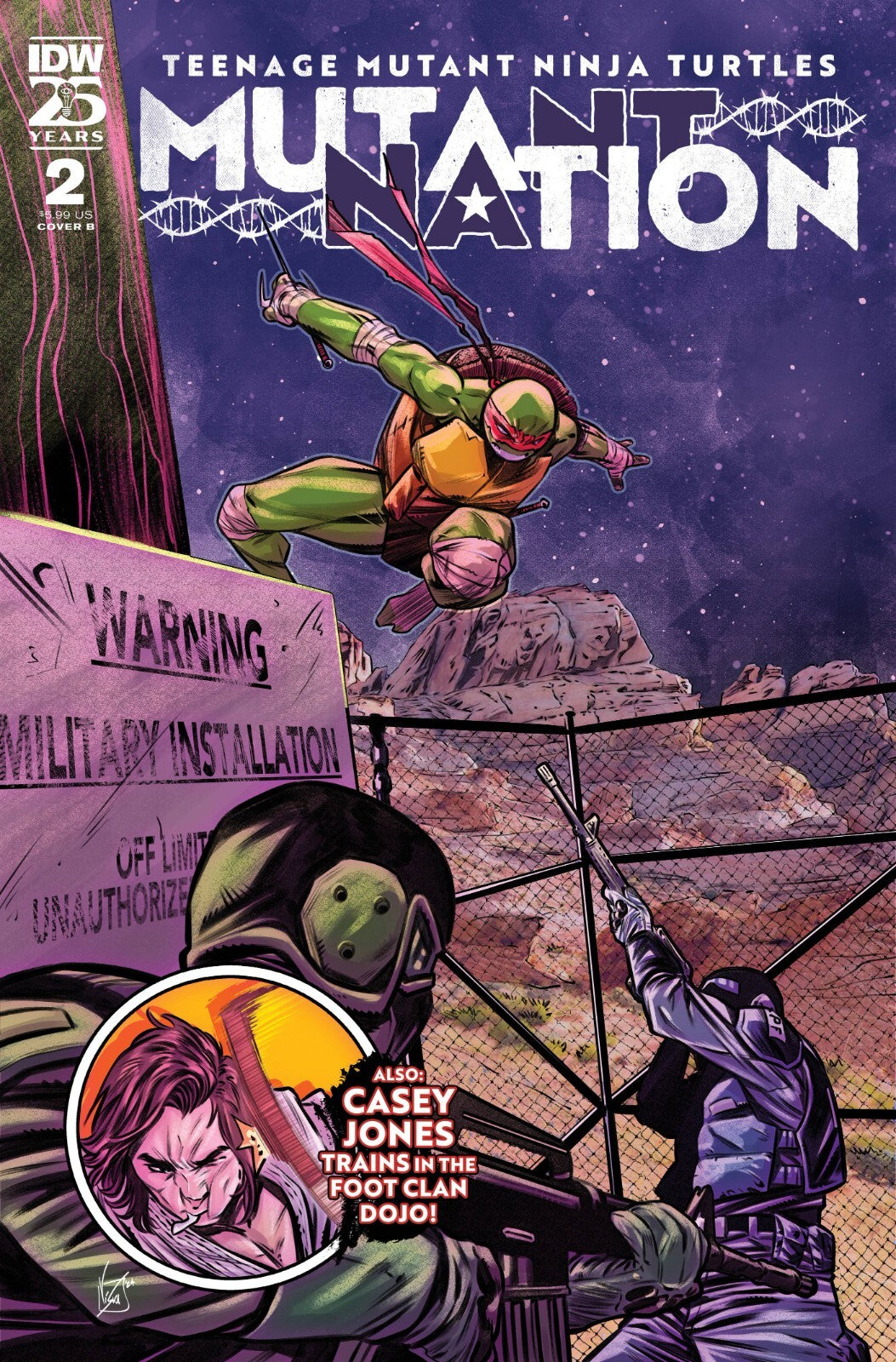 TMNT Mutant Nation #2 Cover A B Variant Set or 1:10 Options IDW 2024 NM