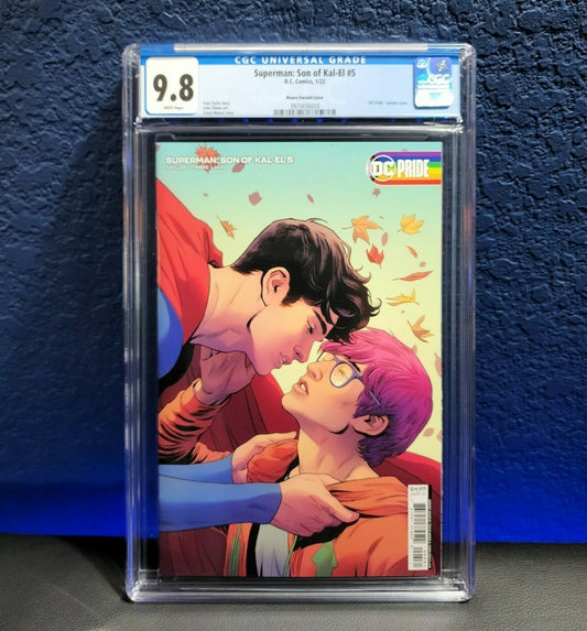 Superman Son of Kal-El #5 CGC 9.8 Cover C Travis Moore Variant DC Comics Pride