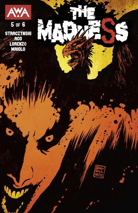 The Madness #5 Cover A B C Variant Set Options AWA Comics NM