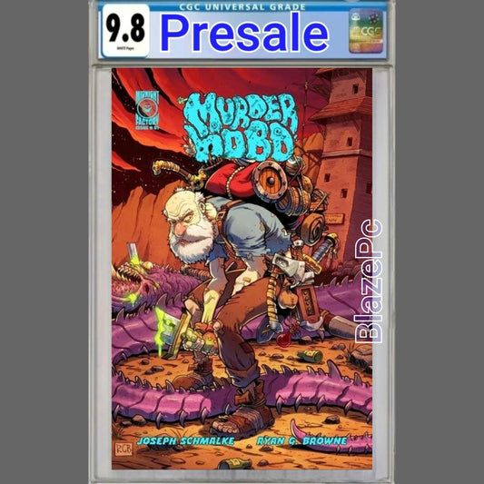 Murder Hobo #1 CGC 9.8 Ryan Browne Cover B Variant 1st Print Massive PRESALE