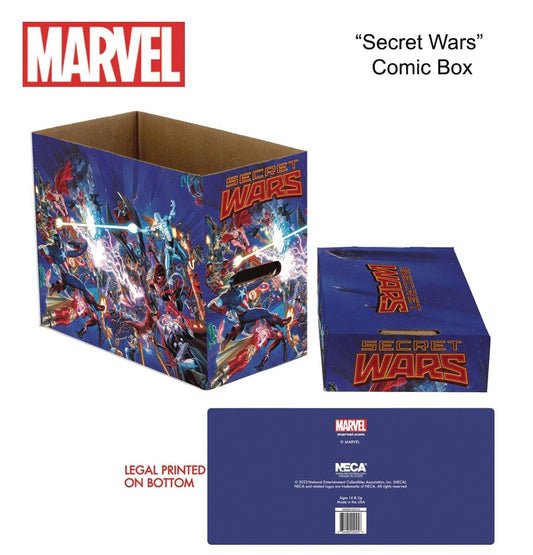FCBD Marvel Secret Wars Short Comics Storage Box 5 Pack Brand New