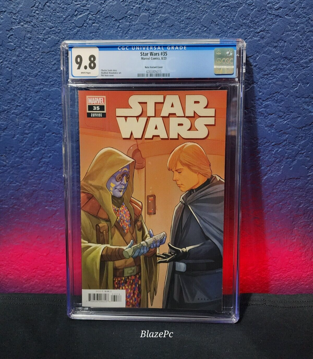 Star Wars #35 CGC 9.8 1:25 Phil Noto Variant 1st Dr Cuata Marvel 2023