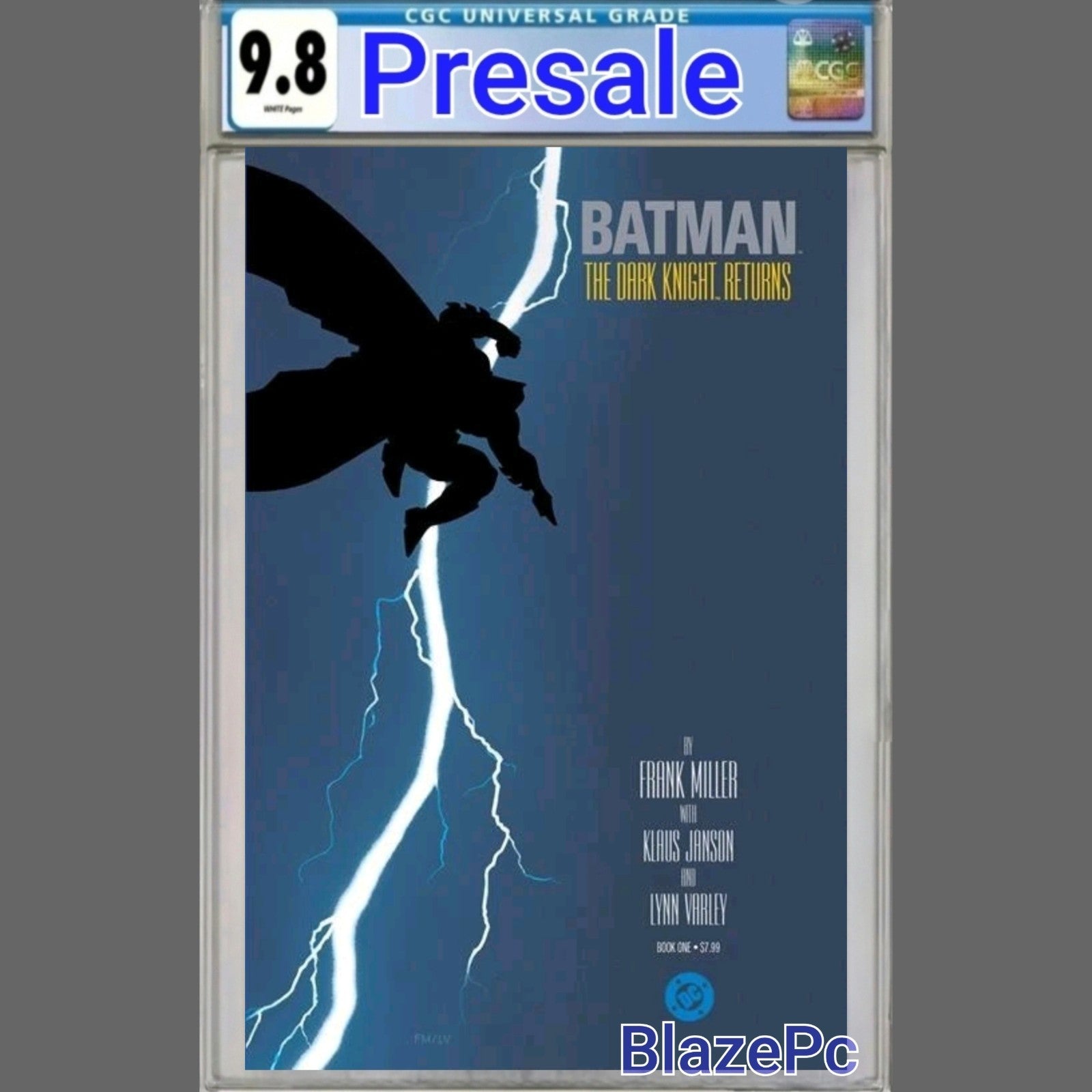 Batman The Dark Knight Returns FACSIMILE #1 CGC 9.8 Cover D Miller FOIL PRESALE