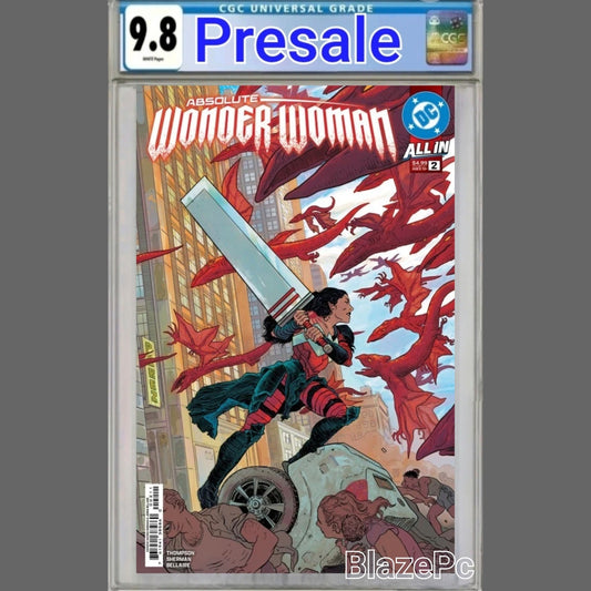 Absolute Wonder Woman #2 CGC 9.8 Cover A Hayden Sherman DC 2024 PRESALE