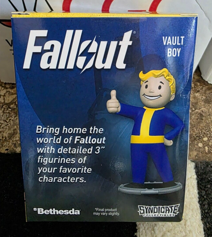 Fallout Vault Boy Thumbs Up 3 Inch Figure Brand New Bethesda Toynk Syndicate