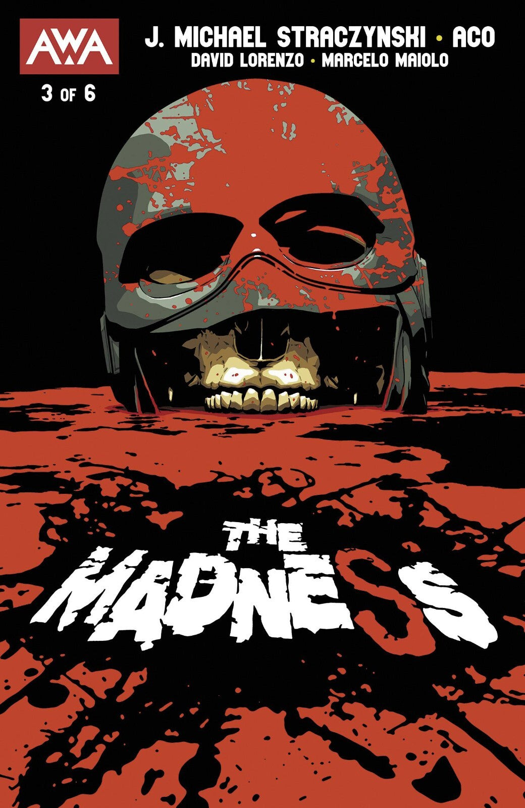 The Madness #3 Cover A B C Variant Set Options AWA Comics 2023 NM