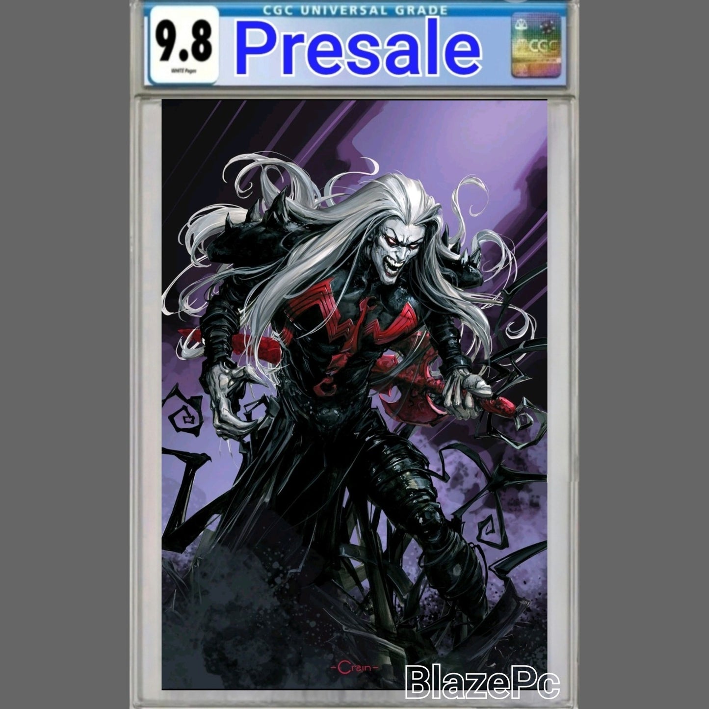 Knull #1 CGC 9.8 1:50 Clayton Crain VIRGIN Variant Variant 1st Print PRESALE
