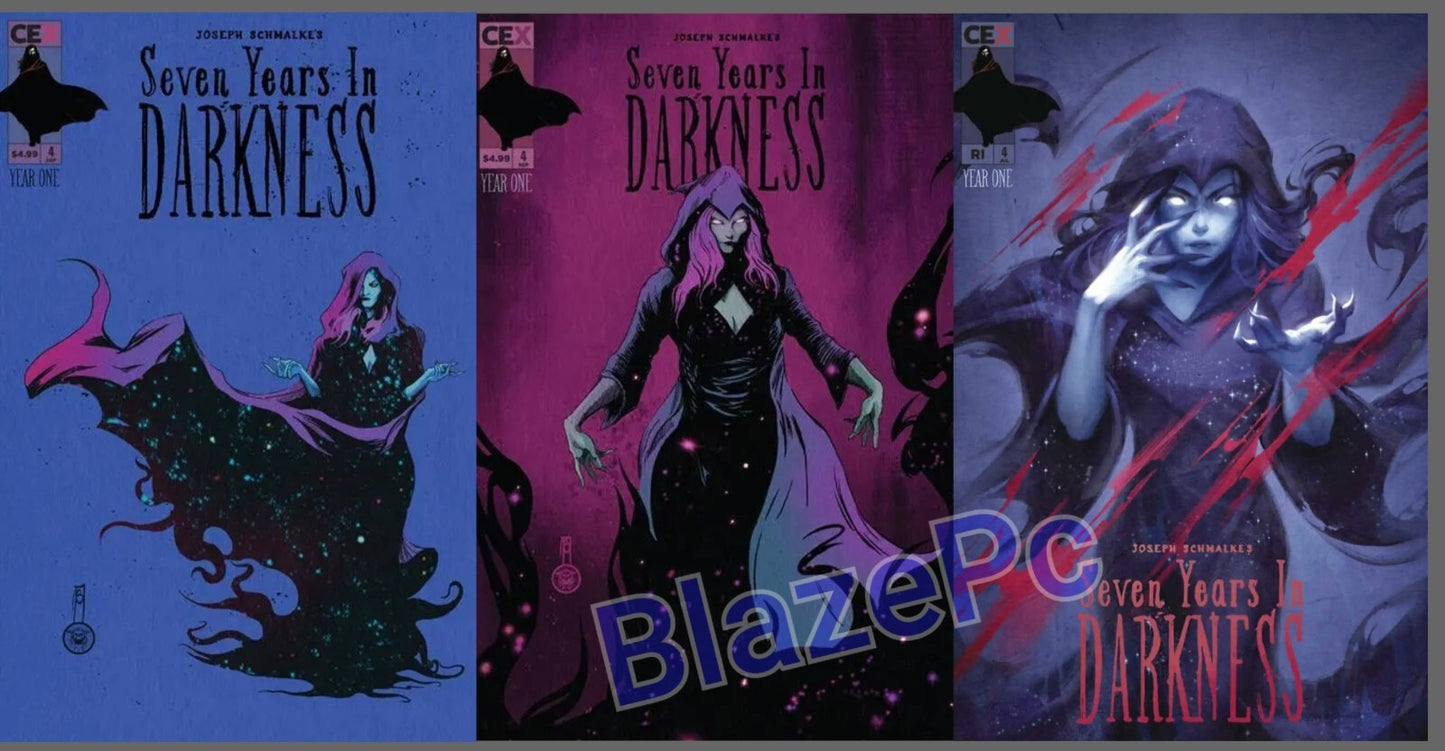 Seven Years In Darkness #4 Cover A B Variant Set or 1:10 Options CEX 2023 NM