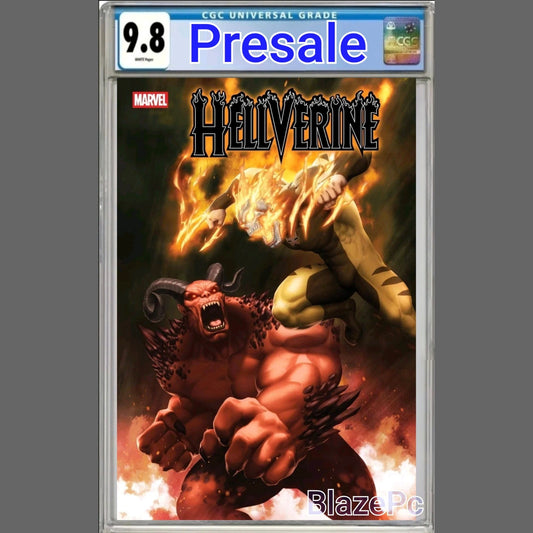 Hellverine #6 CGC 9.8 Kendrick Lim Cover A 1st Print Hell Hulk 2025 PRESALE