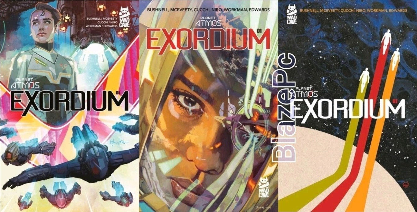 Planet Atmos Exordium #1 A B C Variant Set 1:10 Options Mad Cave Presale 4/22