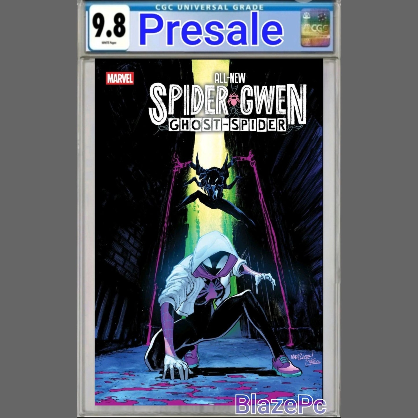 All-New Spider-Gwen The Ghost-Spider #2 CGC 9.8 Cover A Marquez 2025 PRESALE