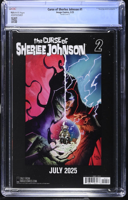 Spawn The Curse of Sherlee Johnson #1 CGC 9.8 1:50 Ryan Ottley Variant