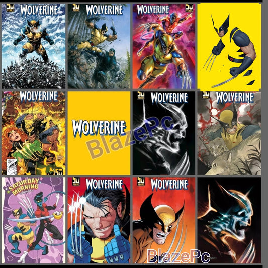 Wolverine #1 A B C D E F G H I Variant Set or 1:25 1:50 1:100 Options 2024 NM