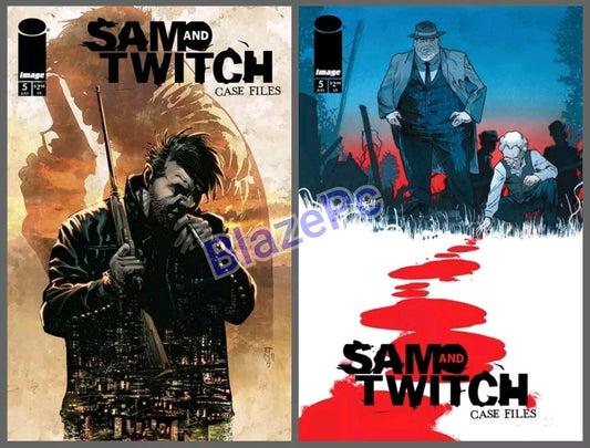 Sam & Twitch Case Files #5 Cover A B Variant Set Options Spawn Image 2024 NM