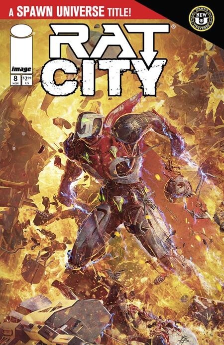 Rat City #8 Cover A B Variant Set Options Spawn Image Comics 2024 NM