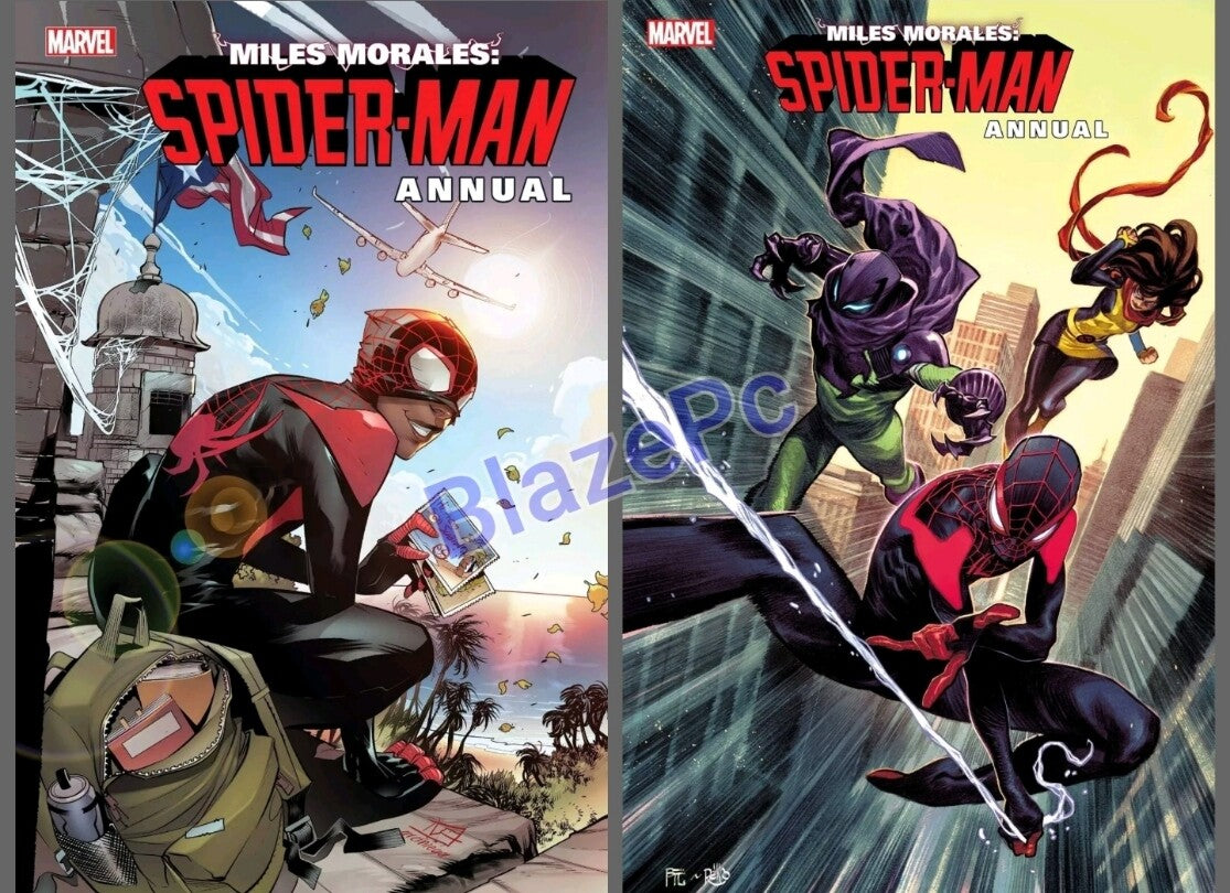 Miles Morales Spider-Man Annual #1 Cover A B Variant Set Options 2024 NM