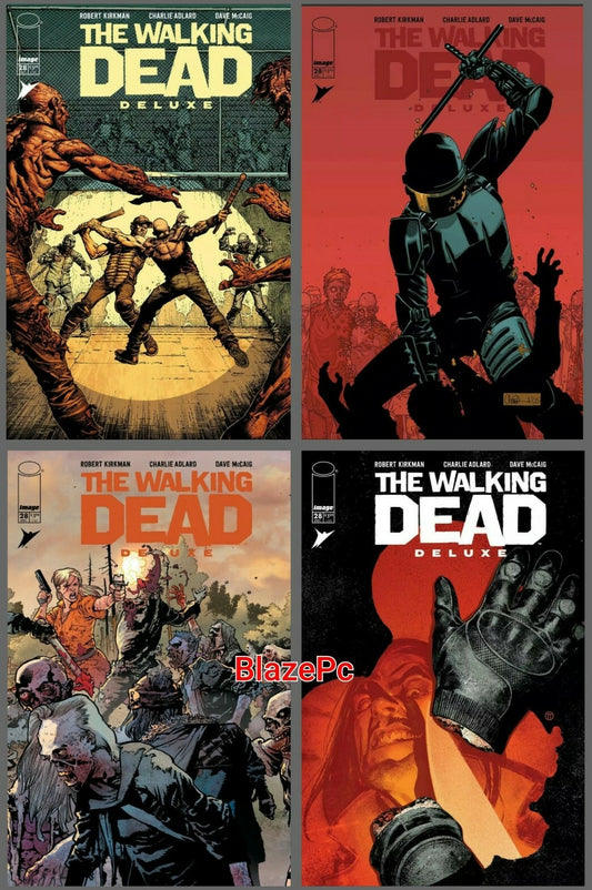 Walking Dead Deluxe #28 Cover A B C D Variant Set Options NM