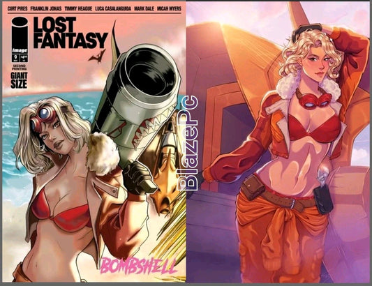Lost Fantasy #9 2nd Print Cover A B Variant Set Option Image Comics Presale 5/20