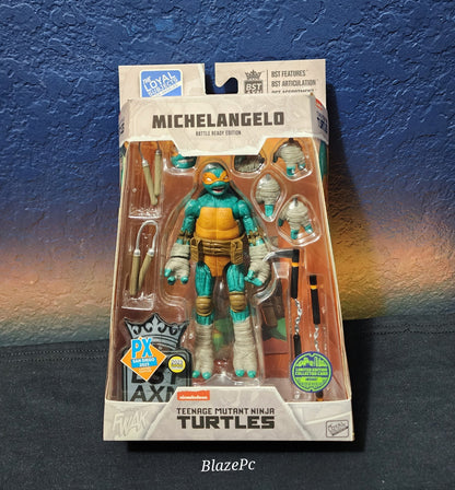 SDCC 2023 Loyal Subjects Battle Ready Tmnt 4 Pack Set BST AXN Ninja Turtles New