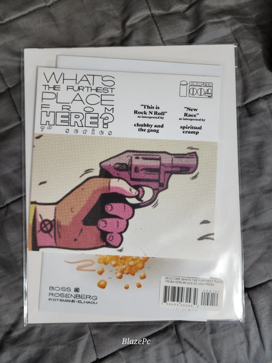Whats The Furthest Place From Here #4 Deluxe Edition 2nd Press with 7" Record NM