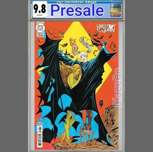 Harley  Quinn #60 CGC 9.8 Guillem March Cover C Variant Bat-Quinn 2026 PRESALE