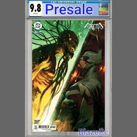 Batman #7 CGC 9.8 Cover C Jorge Molina Variant Joker Fraction DC 2026 PRESALE