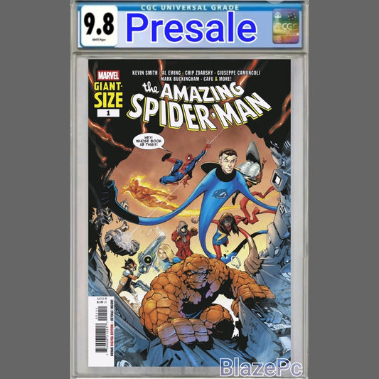 Giant-Size Amazing Spider-Man #1 CGC 9.8 Greg Capullo Cover A 2025 PRESALE