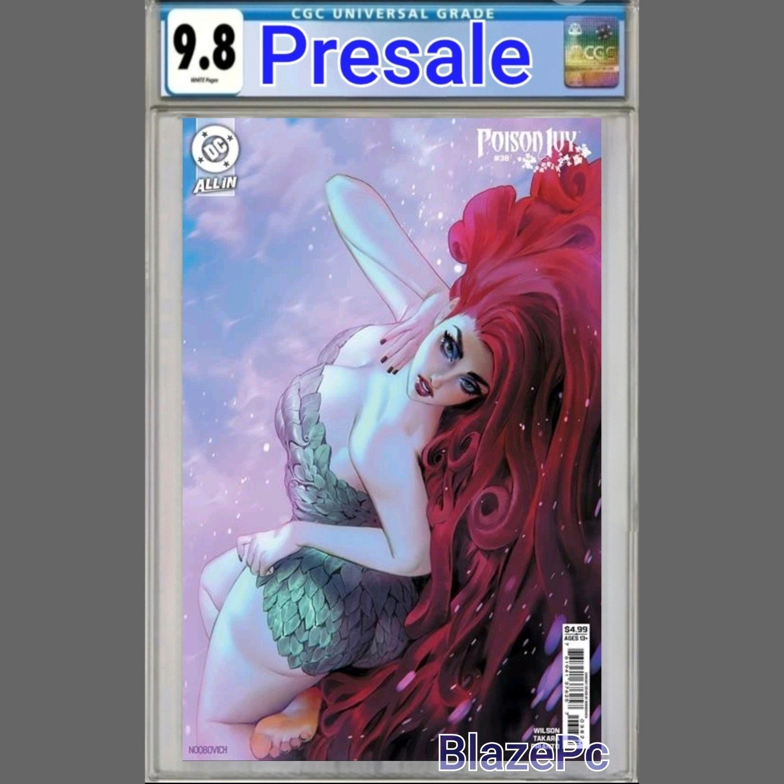 Poison Ivy #38 CGC 9.8 Cover C Noobovich Variant DC 2025 PRESALE