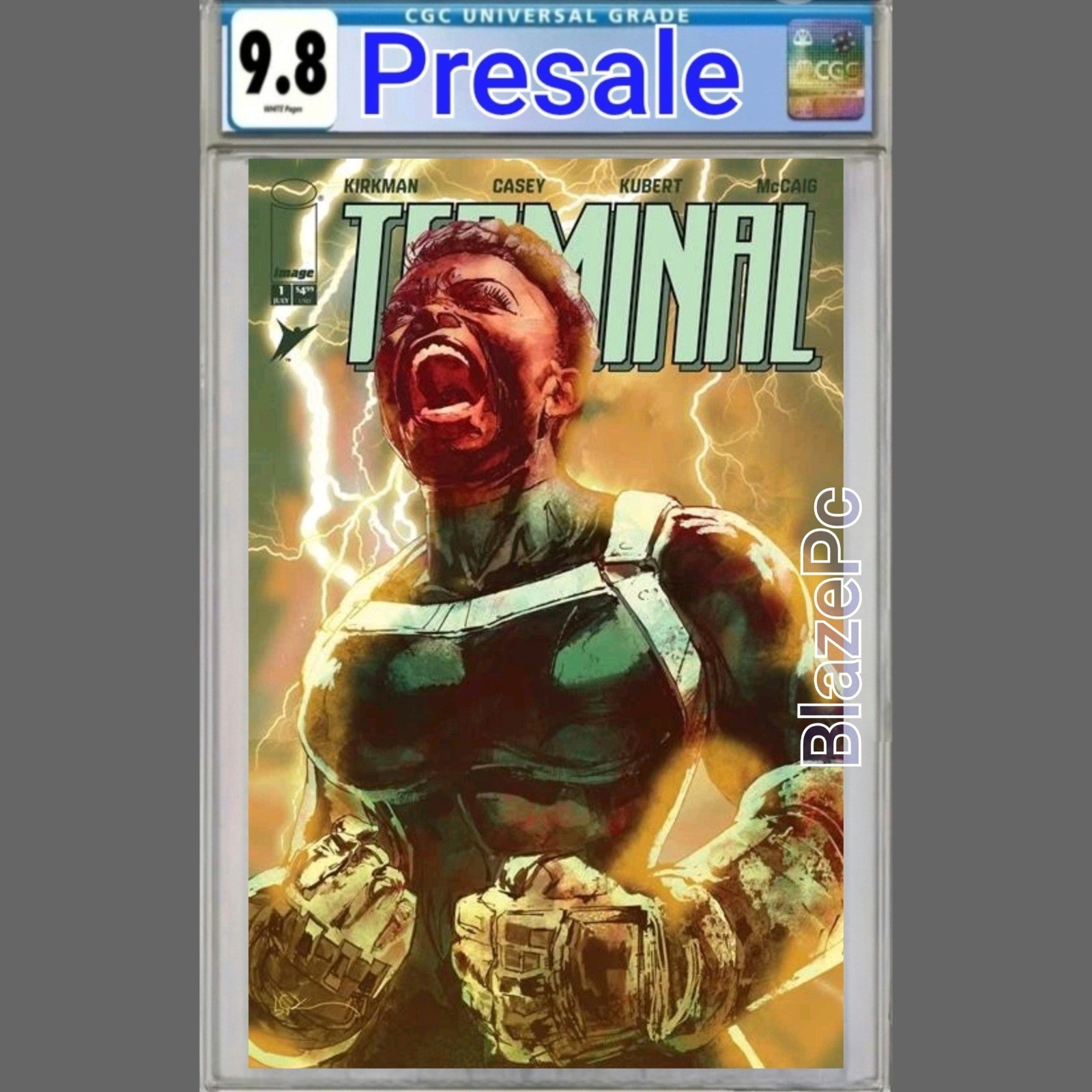 Terminal #1 CGC 9.8 1:25 Sienkiewicz Variant Image Comics 1st Print 2026 PRESALE